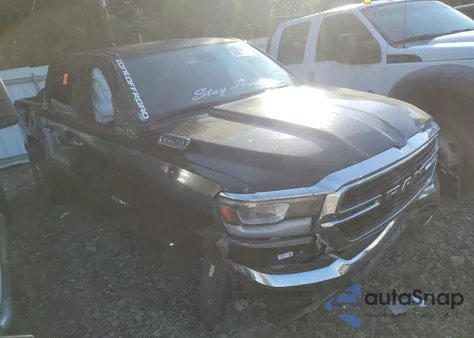 2019 Ram 1500 Big Horn/Lone Star from USA, damaged, VIN 1C6SRFFT7KN654977